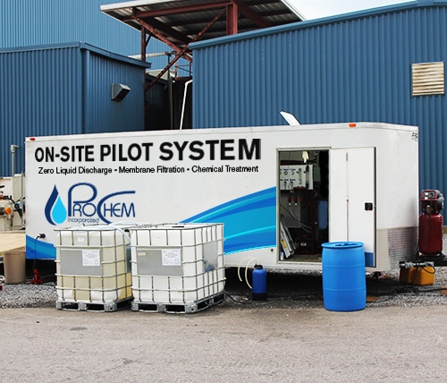 Pilot Testing Fabrication Installation Prochem In-house – Fabrication & Installation