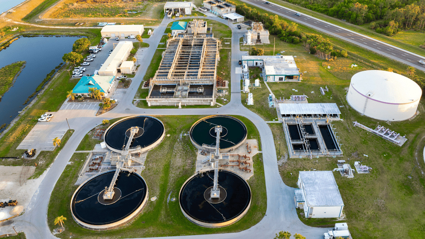 Water treatment technologies facility with filtration systems and water treatment systems improving water quality and drinking water safety
