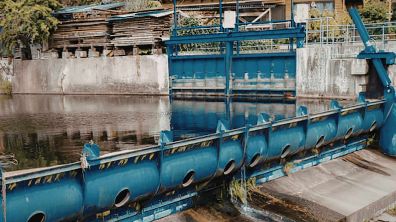 Industrial wastewater treatment system for fabricated metal products in the metals industry showing water treatment equipment and treatment process managing wastewater, waste streams, oil, sludge, solids, contaminants, and heavy metals from production process operations with chemical treatment and biological treatment to remove pollutants, improve water quality, and minimize environmental impact while producing treated water suitable for reuse and reducing water consumption in manufacturing industries