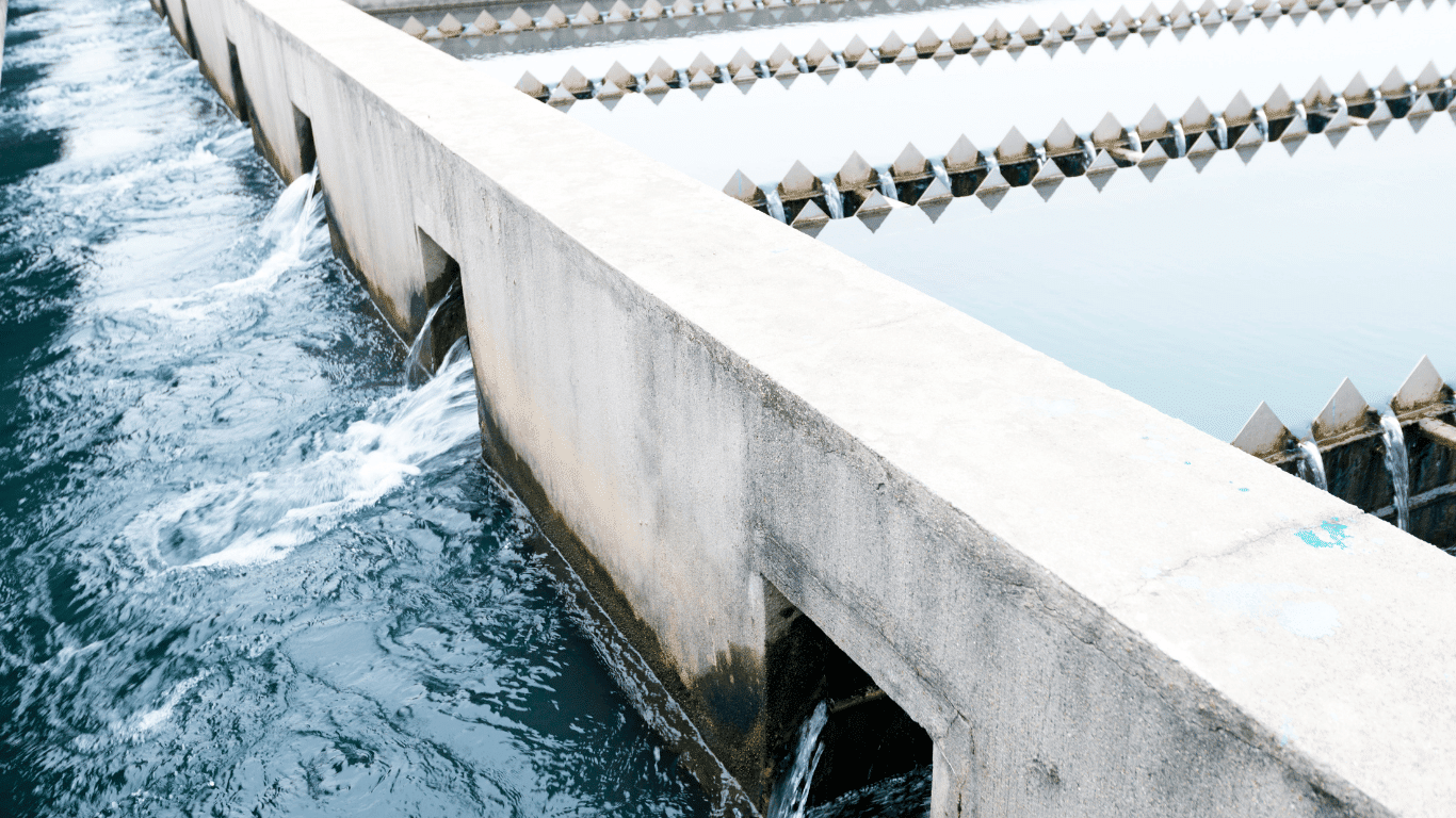 Water management plan showing a facility water system with controlled flow rates used in building water systems, highlighting water management, control measures, and monitoring to reduce risk from legionella and other waterborne pathogens while maintaining water quality and compliance with local and state regulations.